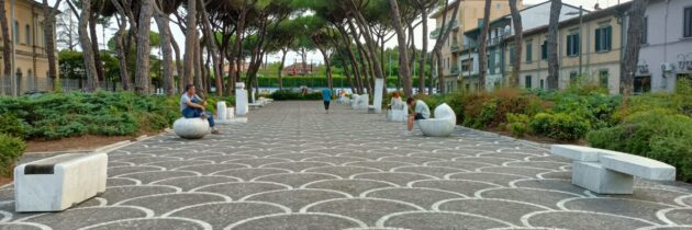 Artystyczne ławki w Pontederze