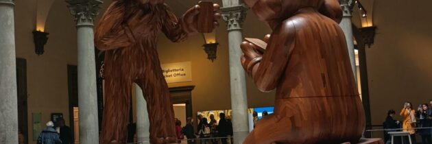 Kaws i The message w Palazzo Strozzi