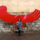 Giuliano Tomaino i jego czerwone rzeźby w Pontederze