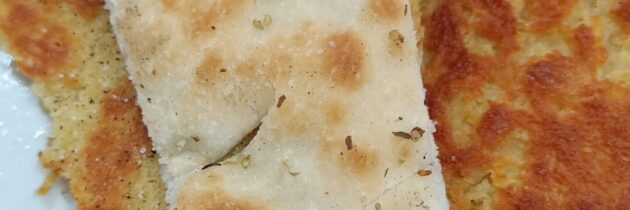 „U Babci Ilvy” również placek z ciecierzycy i focaccia