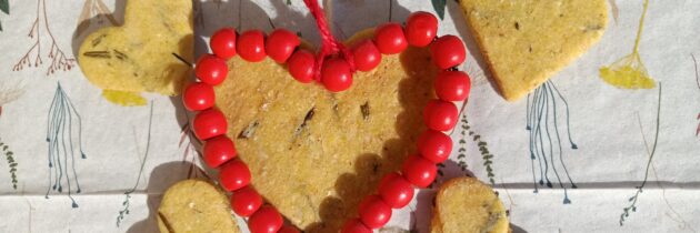 Kukurydziane krakersy z rozmarynem